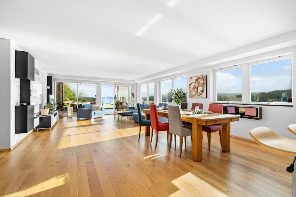 Penthouse Leilighet 200 Kvm Vakker Sjoutsikt. Apartment เบอร์เกน ภายนอก รูปภาพ