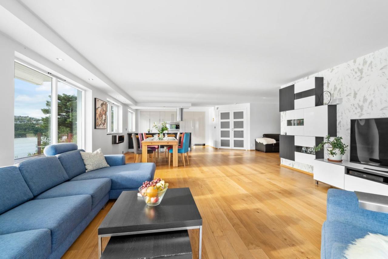 Penthouse Leilighet 200 Kvm Vakker Sjoutsikt. Apartment เบอร์เกน ภายนอก รูปภาพ